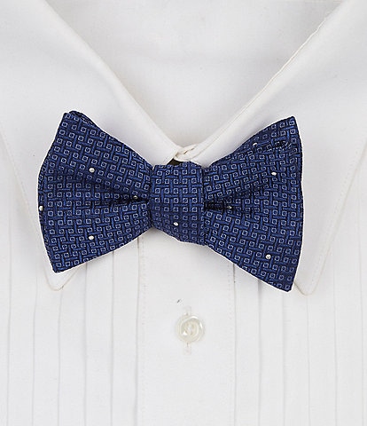 Cremieux Interwoven Dot Bow Tie