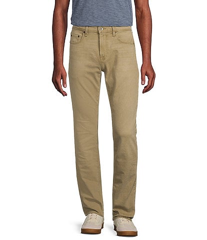 Cremieux Jeans Premium Denim Khaki Slim Fit Stretch Jeans