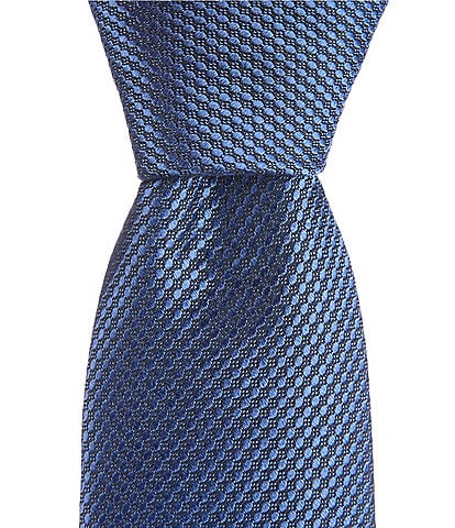 Cremieux Jess Solid/Non-Solid 3 3/8#double; Woven Silk Tie