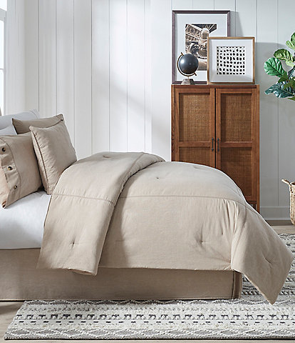 Cremieux Khaki Duvet Cover