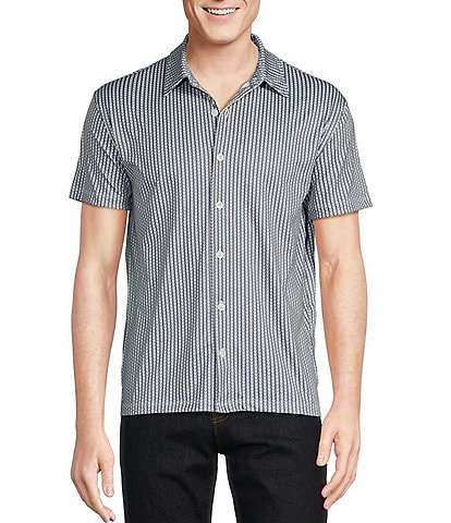 Cremieux Laronxe Full Short Sleeve Coatfront Shirt