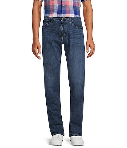 Cremieux Blue Label Madison Classic-Fit Mid Wash Stretch Denim Jeans