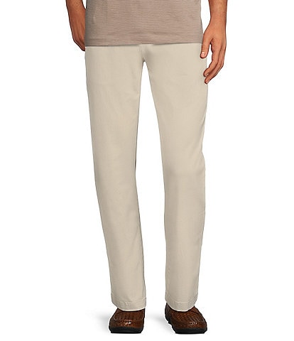 Cremieux Blue Label Madison Classic-Fit Comfort Stretch Flat-Front Twill Chino Pants