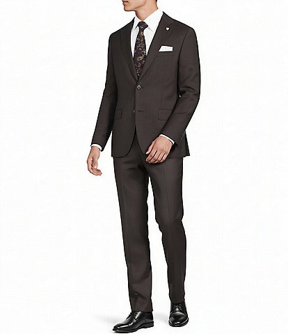 Cremieux Modern Fit Flat Front 2-Piece Suit