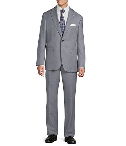 Cremieux Modern Fit Flat Front Fancy Pattern 2-Piece Suit