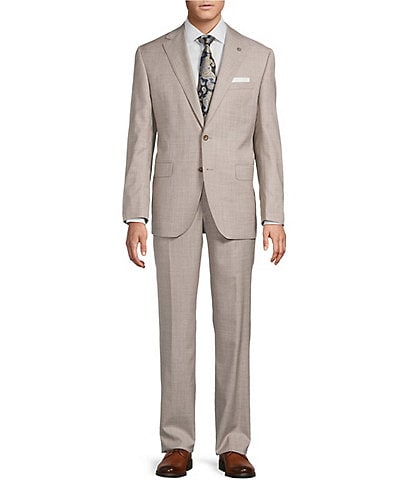 Cremieux Modern Fit Flat Front Solid 2-Piece Suit
