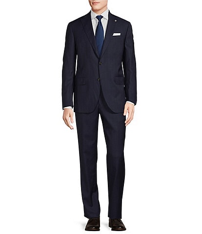 Cremieux Modern Fit Flat Front Stripe 2-Piece Suit
