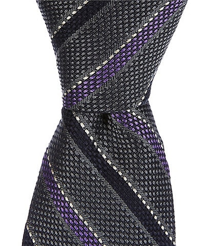 Cremieux Multi Stripe 3" Silk Blend Tie