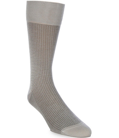 Cremieux Pindot Pattern Crew Dress Socks