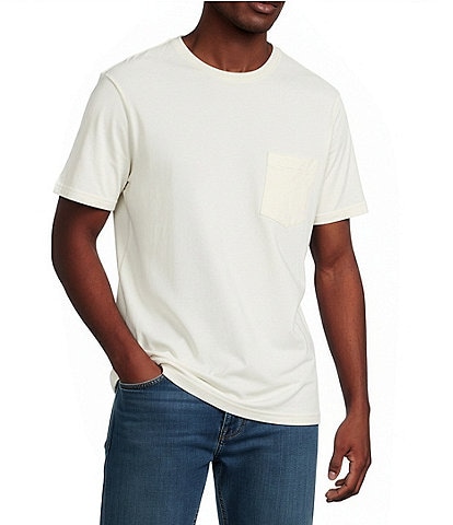 Cremieux Premium Denim Solid Short Sleeve Pocket T-Shirt