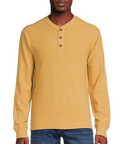 Cremieux Premium Denim Volagre Long Sleeve Henley Shirt