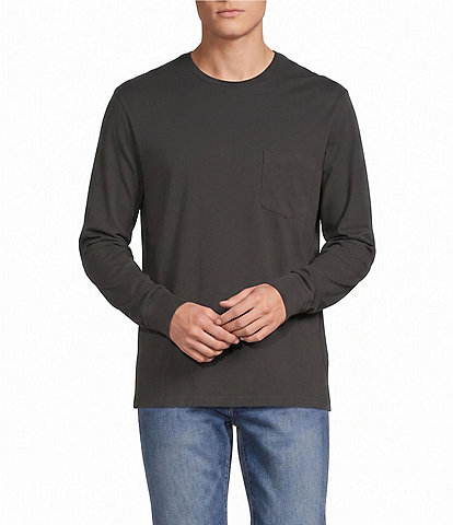 Cremieux Premium Solid Long Sleeve Pocket T-Shirt