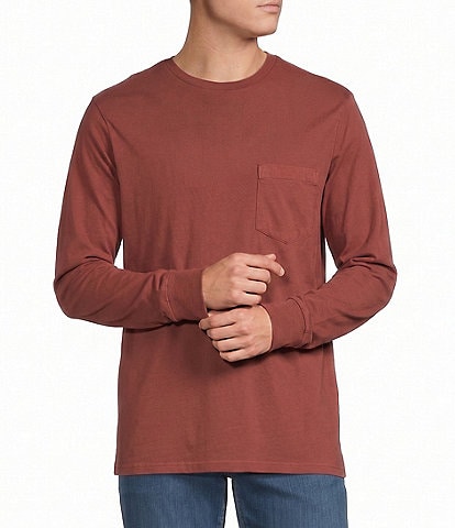 Cremieux Premium Solid Long Sleeve Pocket T-Shirt