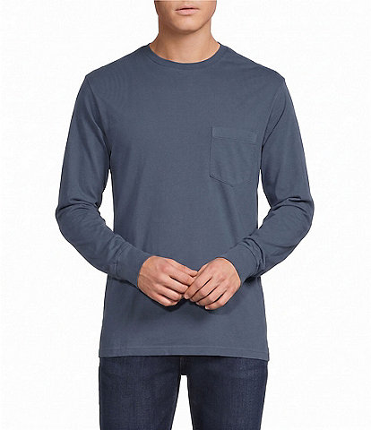 Cremieux Premium Solid Long Sleeve Pocket T-Shirt