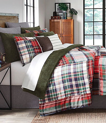 Cremieux Reeves Patchwork Plaid Comforter Mini Set