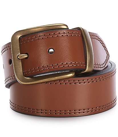 Torino Leather Company Distressed Harness Leather Belt