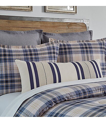 Cremieux Silas Linen & Cotton Plaid Comforter Mini Set