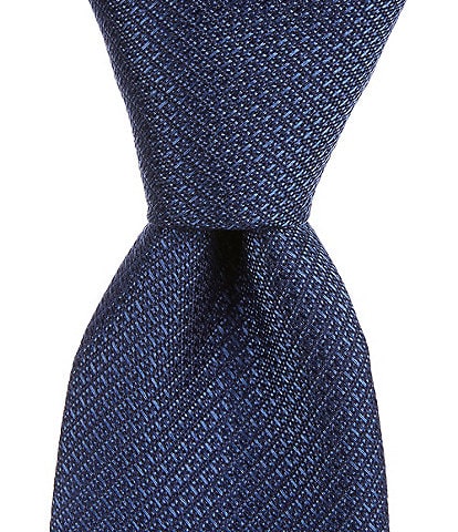 Cremieux Solid Nonsolid 3 1/4#double; Silk Tie