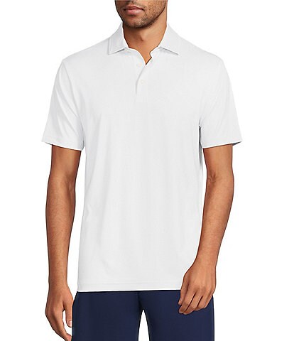 Cremieux Blue Label Solid Performance Stretch Short Sleeve Polo Shirt