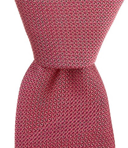 Cremieux Solid Textured 3#double; Woven Silk Tie