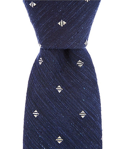 Cremieux Square Medallion Traditional Silk Tie