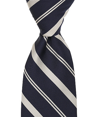 Cremieux Stripe Traditional Silk Tie