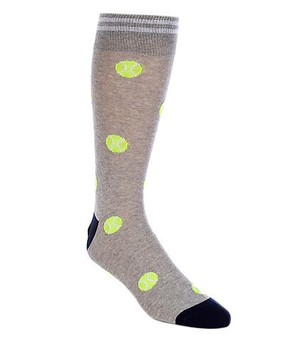 Cremieux Tennis Patterned Crew Socks
