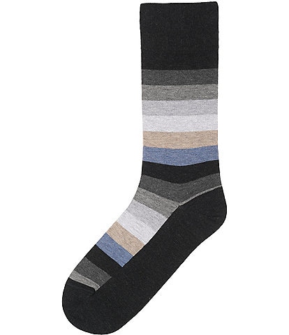Cremieux Thick Stripe Crew Socks