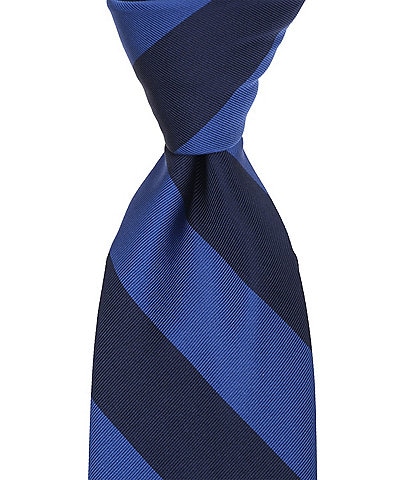 Cremieux Thick Stripe Traditional Silk Tie