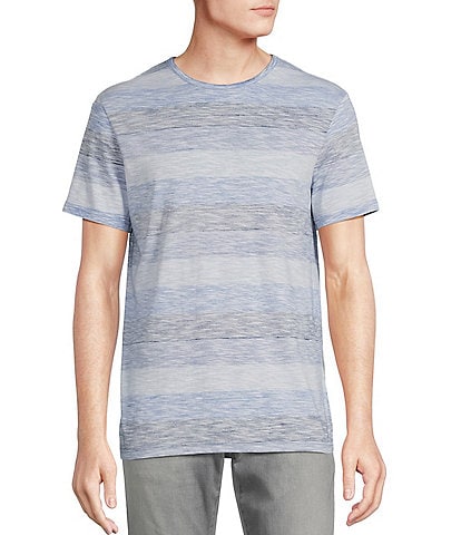 Cremieux Vertault Short Sleeve Stripe Print T-Shirt