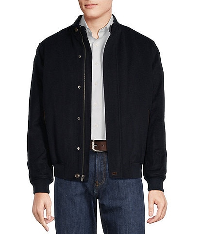 Cremieux Wool Bomber Jacket