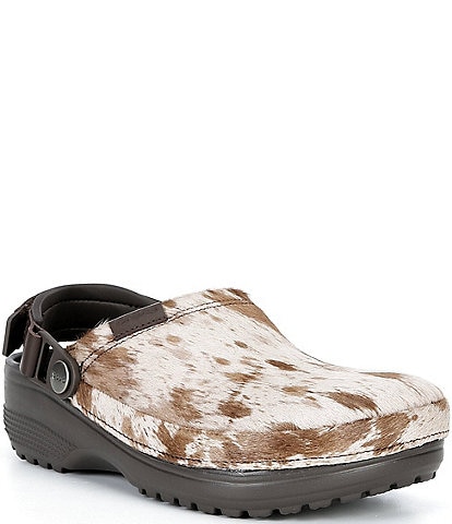 Crocs Women's Classic Crafted Pony Hair Clogs