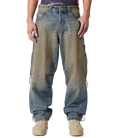 Crossed Eyed Moose Air Baggy Fit Jeans