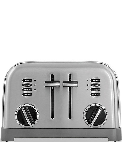 Cuisinart 4-Slice Brushed Stainless Metal Classic Toaster