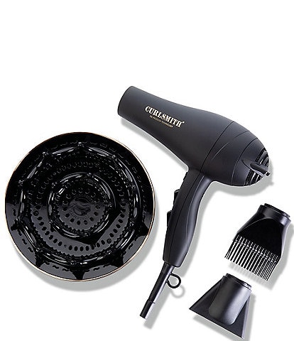 Curlsmith Defrizzion Hair Dryer and XXL Diffuser