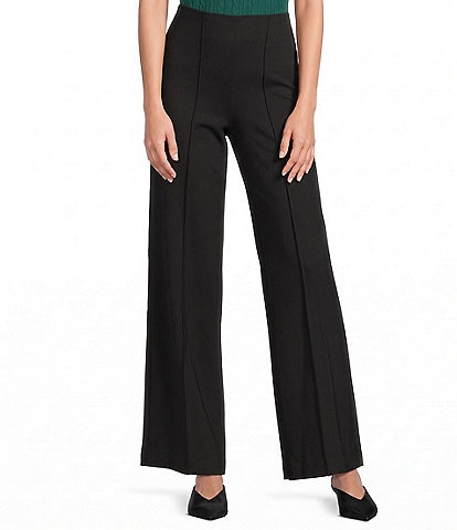 Current Air Ponte High Rise Flared Wide Leg Pants