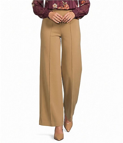 Current Air Ponte High Rise Flared Wide Leg Pants