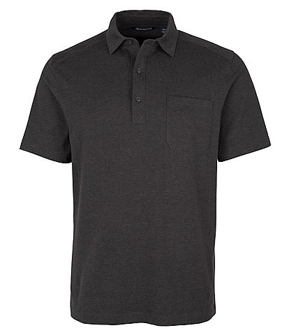 Cutter & Buck Advantage Short-Sleeve Tri-Blend Jersey Polo Shirt