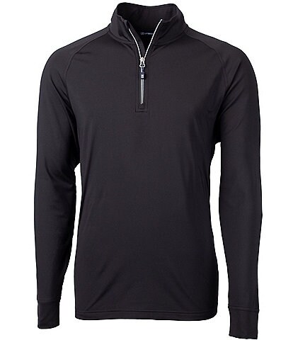 Cutter & Buck Big & Tall Adapt Eco Knit Quarter-Zip Recycled Materials Pullover