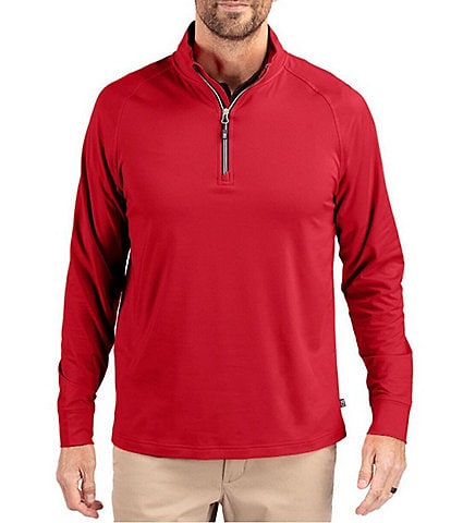 Cutter & Buck Big & Tall Adapt Quarter Zip Pullover