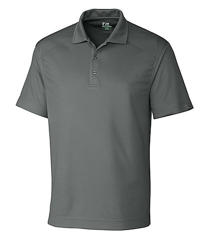 Cutter & Buck Big & Tall Drytec Genre Textured Solid Short-Sleeve Polo Shirt