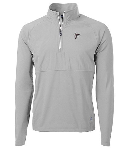 Cutter & Buck NFL NFC Adapt Eco Knit Stretch Hybrid Quarter-Zip Pullover