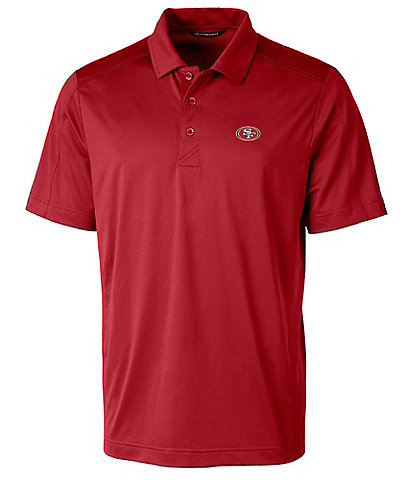 Cutter & Buck NFL NFC Prospect Textured Stretch Short Sleeve Polo Shirt