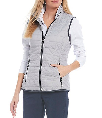 Cutter & Buck Rainier PrimaLoft® Eco Insulated Full Zip Packable Puffer Vest