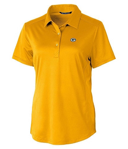 Cutter & Buck Women's NFL NFC Prospect Textured Stretch Short Sleeve Polo Shirt