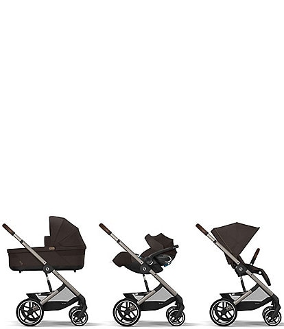 Cybex Balios S Lux + Balios Fold Cot + Cloud G Pro Infrant Car Seat + Amaya Carrier Bundle