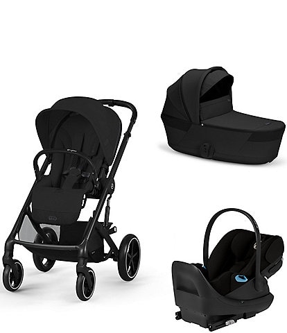Cybex Balios S Lux Stroller + Balios Fold Cot + Cloud G Pro Infant Car Seat Travel System
