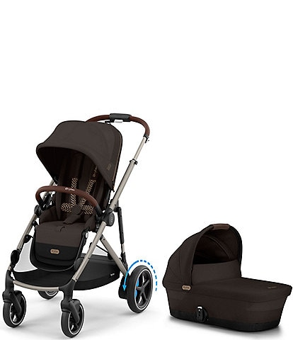Cybex e-Gazelle S Stroller + Gazelle S Cot Bundle