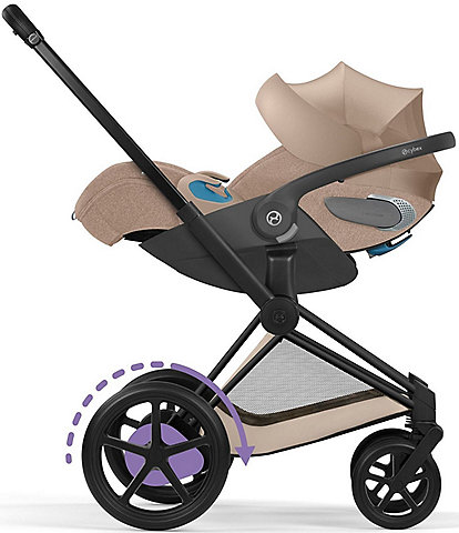 Cybex e-Priam Stroller + Cloud T Infant Car Seat Travel System