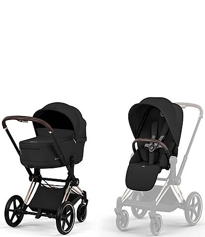 Cybex PRIAM Stroller + PRIAM Fold Lux Carry Cot Bundle